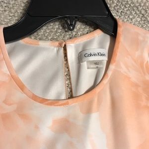 Calvin Klein chiffon dress
